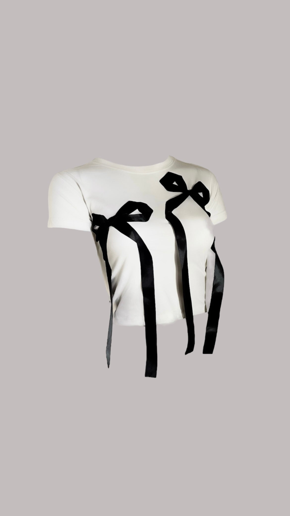 “BOW” baby tee
