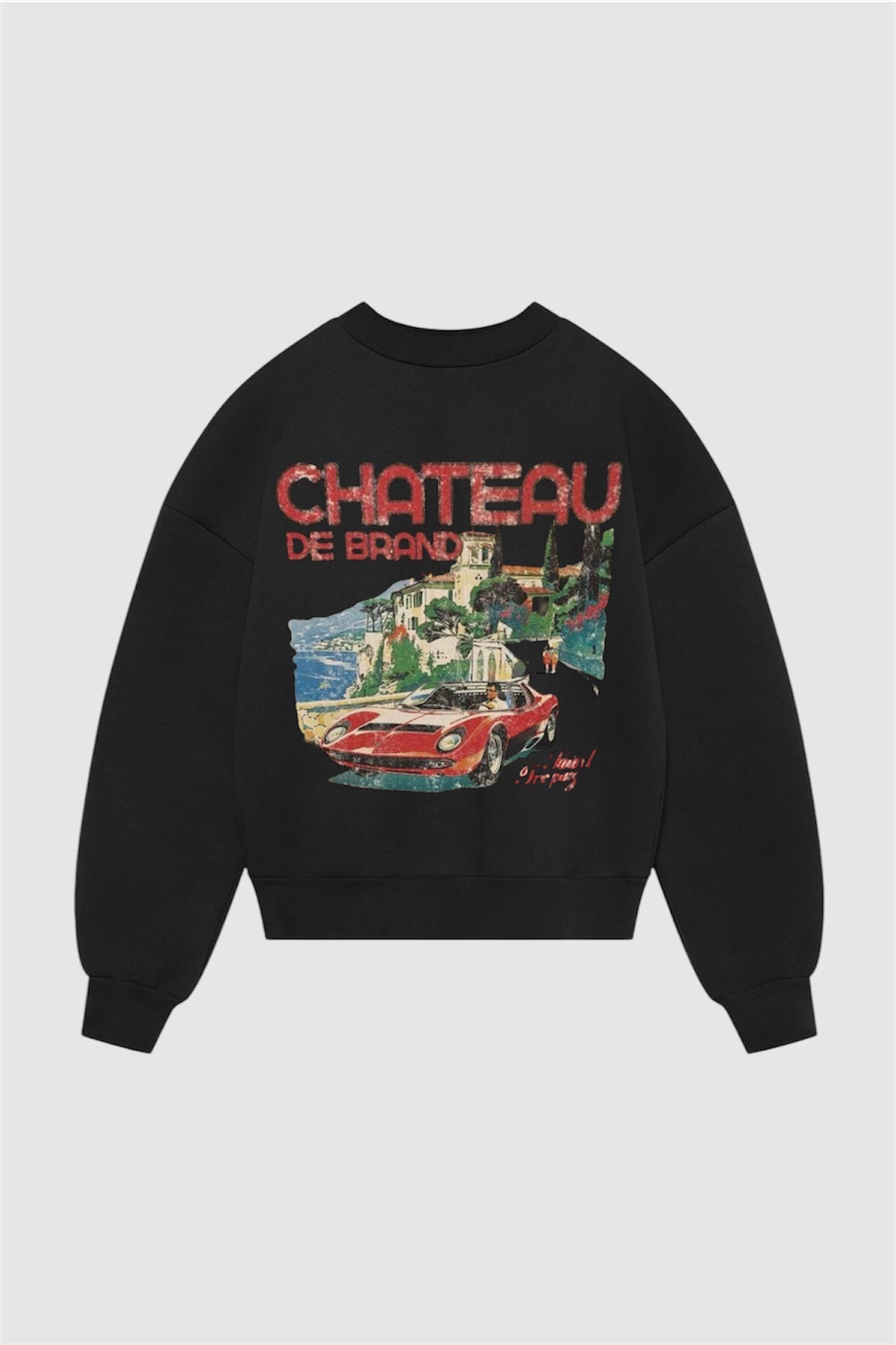“Faded” oversized sweatshirt