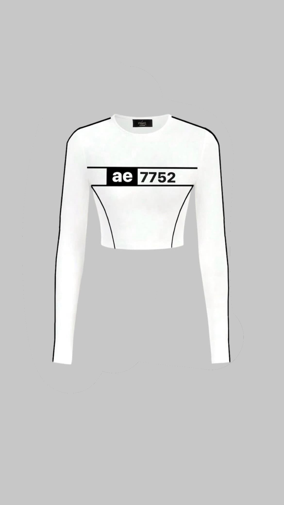 “AE” baby tee