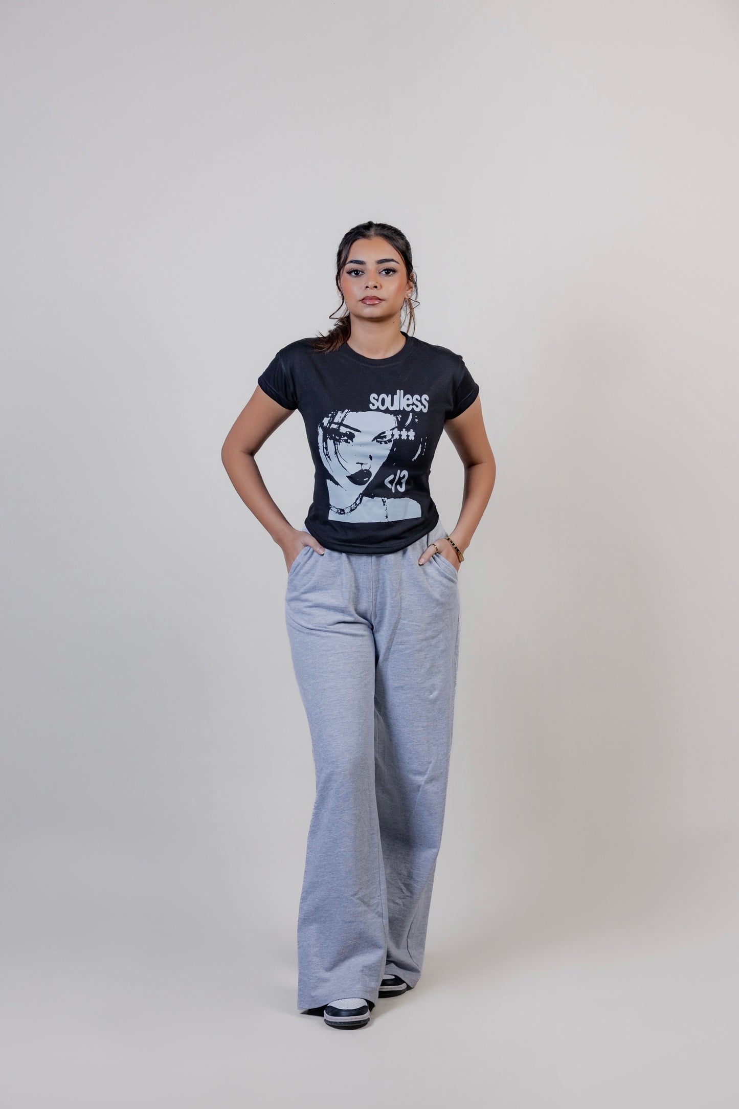 “SOULLESS” baby tee