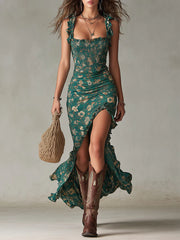 Robe longue bohème