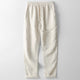 Pantalon en lin Santorini