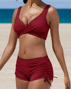 Sunlit Pearl | Conjunto de bikini moderno y a la moda