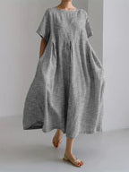 Robe d'été fleurie blanche