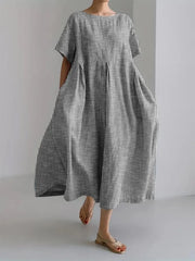 Robe d'été fleurie blanche