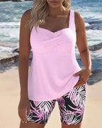 Blue Mirage | Conjunto de tankini colorido