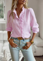 Blusa Elegante de Mujer con Corte Entallado