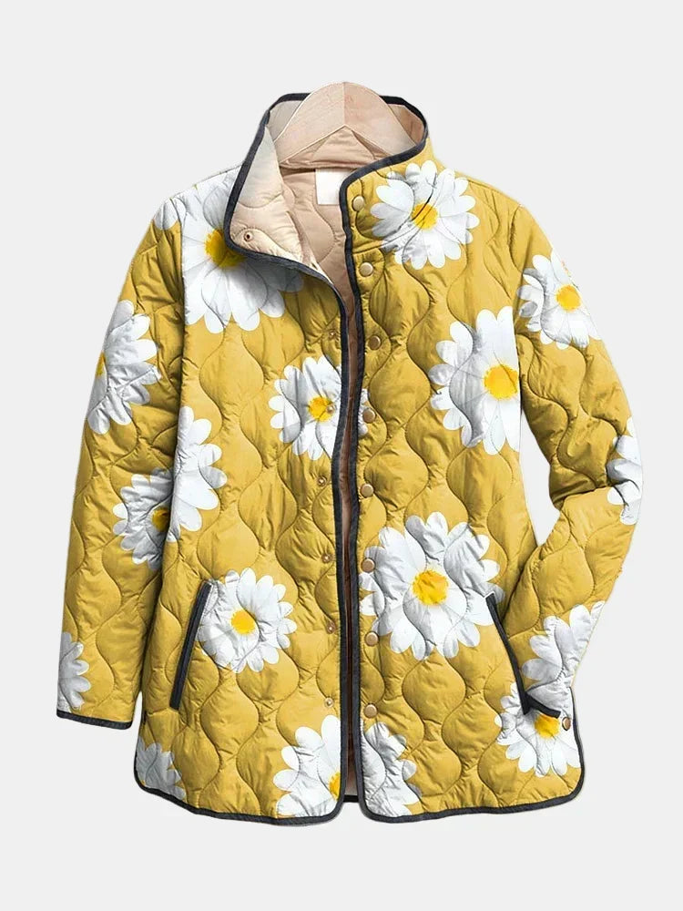 DELACROIX | Élise Daisy Quilted Jacket