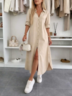 Yanira | Vestido Camisa Oversize