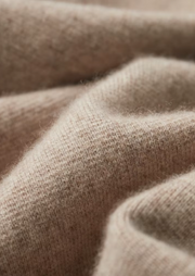 Cardigan zippé col polo en laine mérinos extrafine