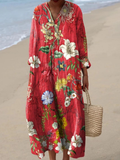 Maya | Vestido Boho Maxi