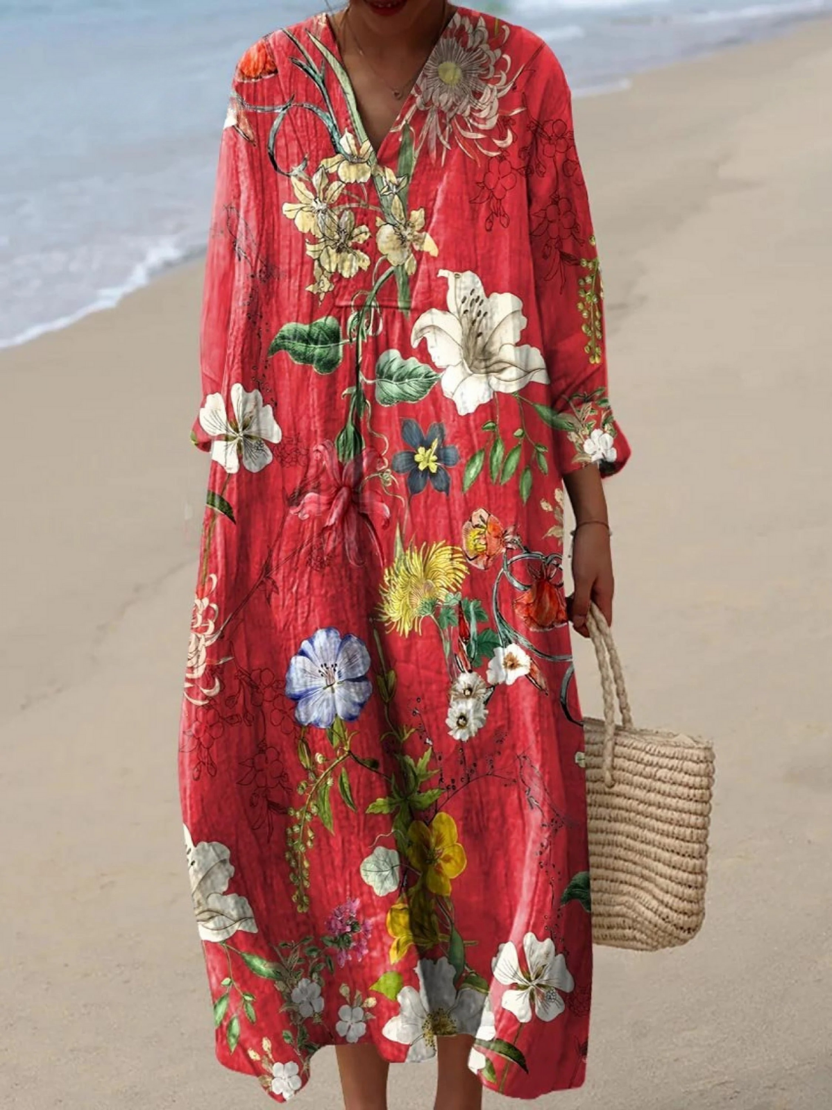 Maya | Vestido Boho Maxi