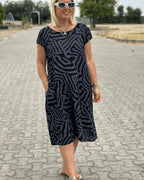 Lola | Vestido de verano con cuello redondo