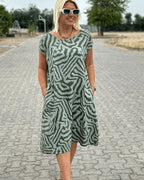 Lola | Vestido de verano con cuello redondo