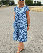 Lola | Vestido de verano con cuello redondo