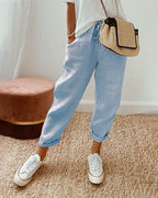 Pantalones Fluidos Cómodos y Elegantes