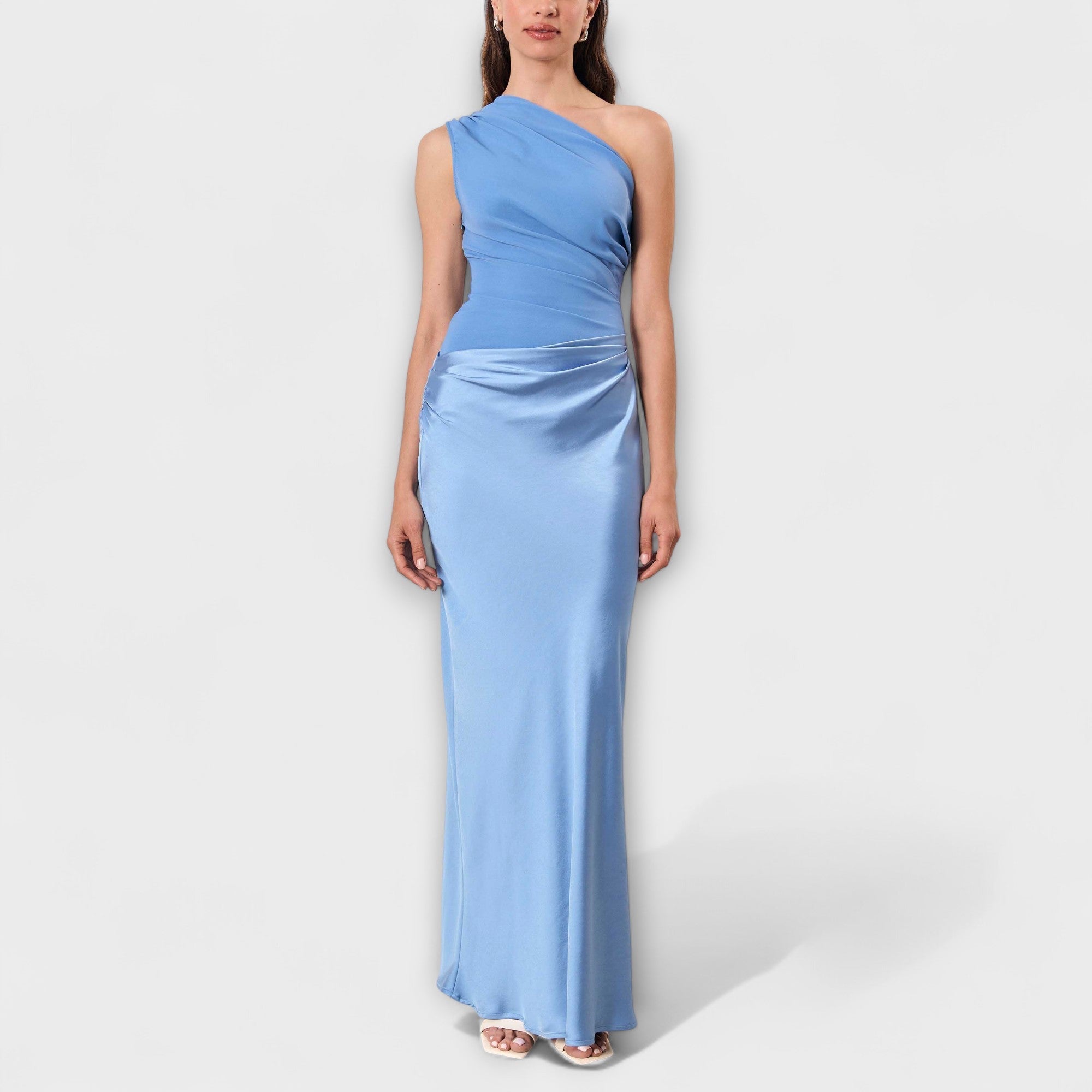 Amarílis - Elegante Vestido de un solo hombro