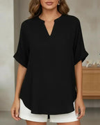 Mercedes | Blusa Casual de Cuello en V