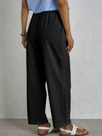 Shania - Pantalones Relaxed con Botones