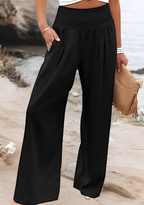 Aileen - Pantalones Anchos de Playa