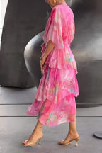 Jade™ | Elegante vestido largo bohemio