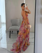 Giselle | Vestido Largo Floral Elegante