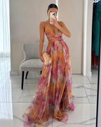 Giselle | Vestido Largo Floral Elegante