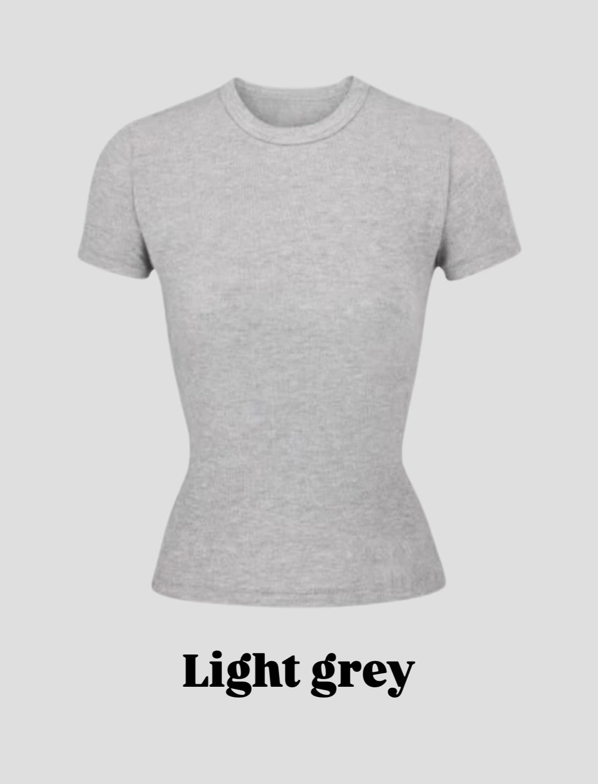 “Basic” fitted tee