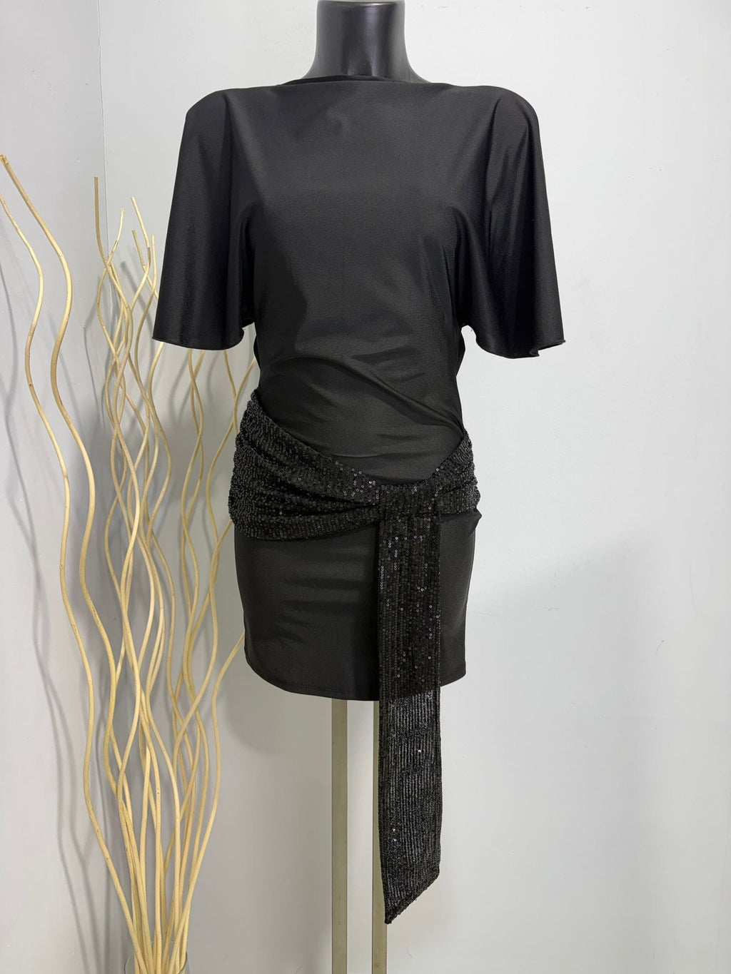 Zara | Mini Dress Elegante con Drapeado