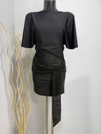 Zara | Mini Dress Elegante con Drapeado