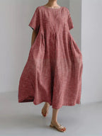 Robe d'été fleurie blanche