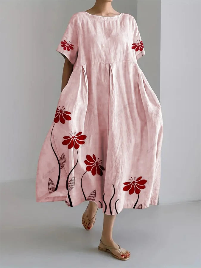 Robe d'été fleurie Sabi