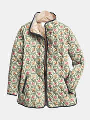 Floral Almond Green