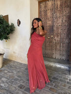 Sevilla | Maxi Dress Terracota
