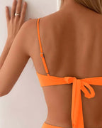 Coral Crush | Bikini de dos piezas sexy y a la moda