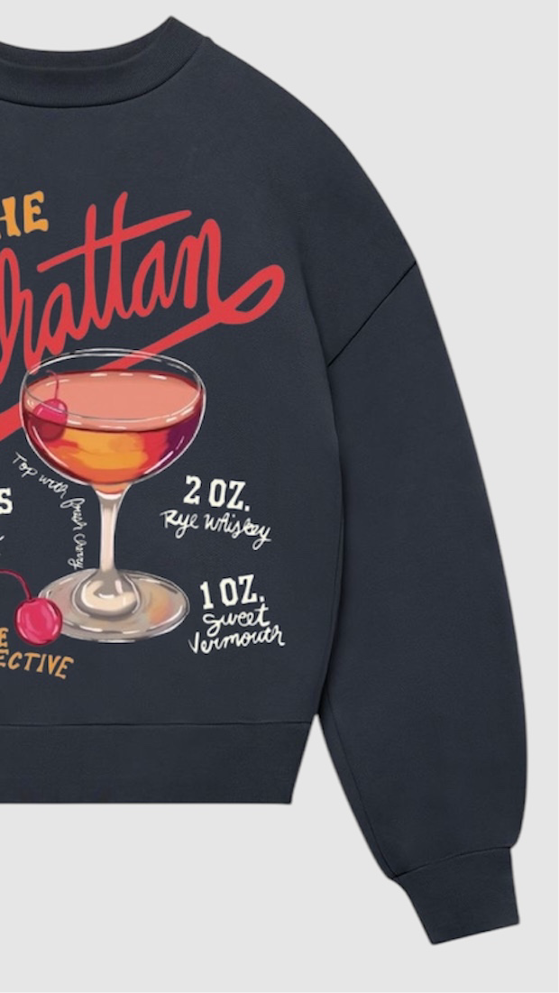 “2OZ” oversized sweatshirt