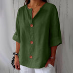 Blusa Oversize Minimalista con Estructura Vertical