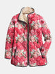 DELACROIX | Christine Powdery Roses Quilted Jacket