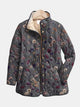 DELACROIX | Nathalie Dried Flowers Quilted Jacket