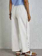 Shania - Pantalones Relaxed con Botones