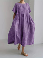 Robe d'été fleurie blanche