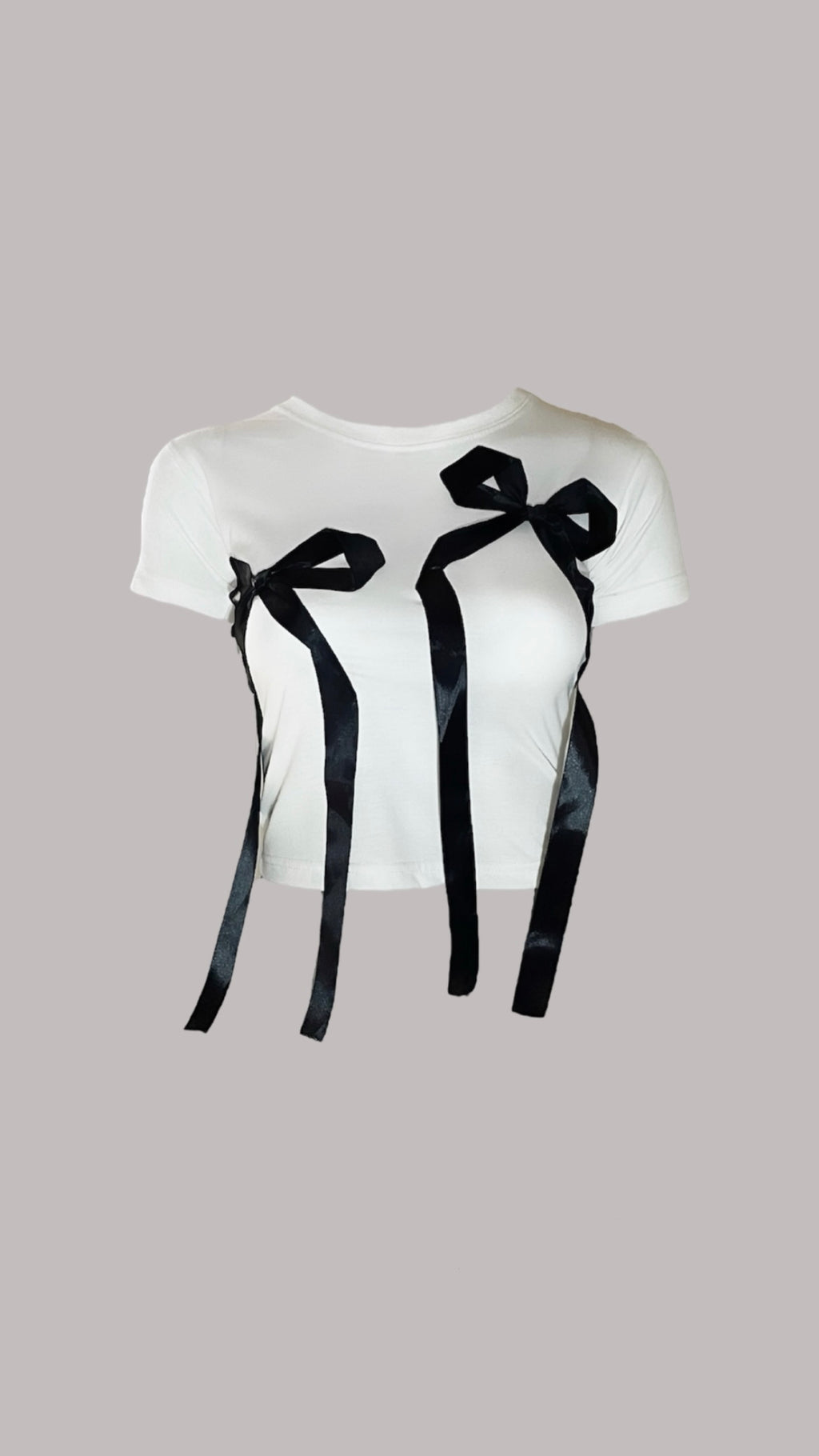“BOW” baby tee