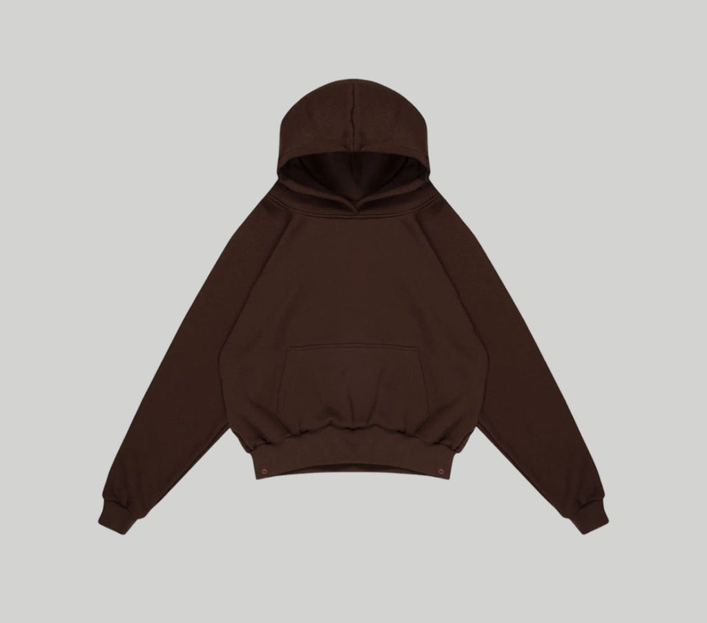 “BASIC” chocolate hoodies