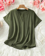 Mercedes | Blusa Casual de Cuello en V
