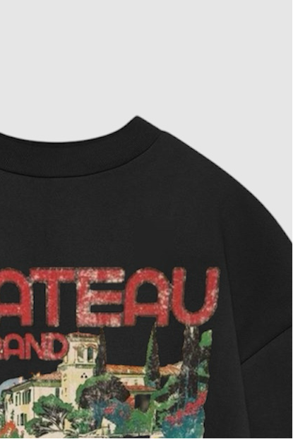 “Faded” oversized sweatshirt