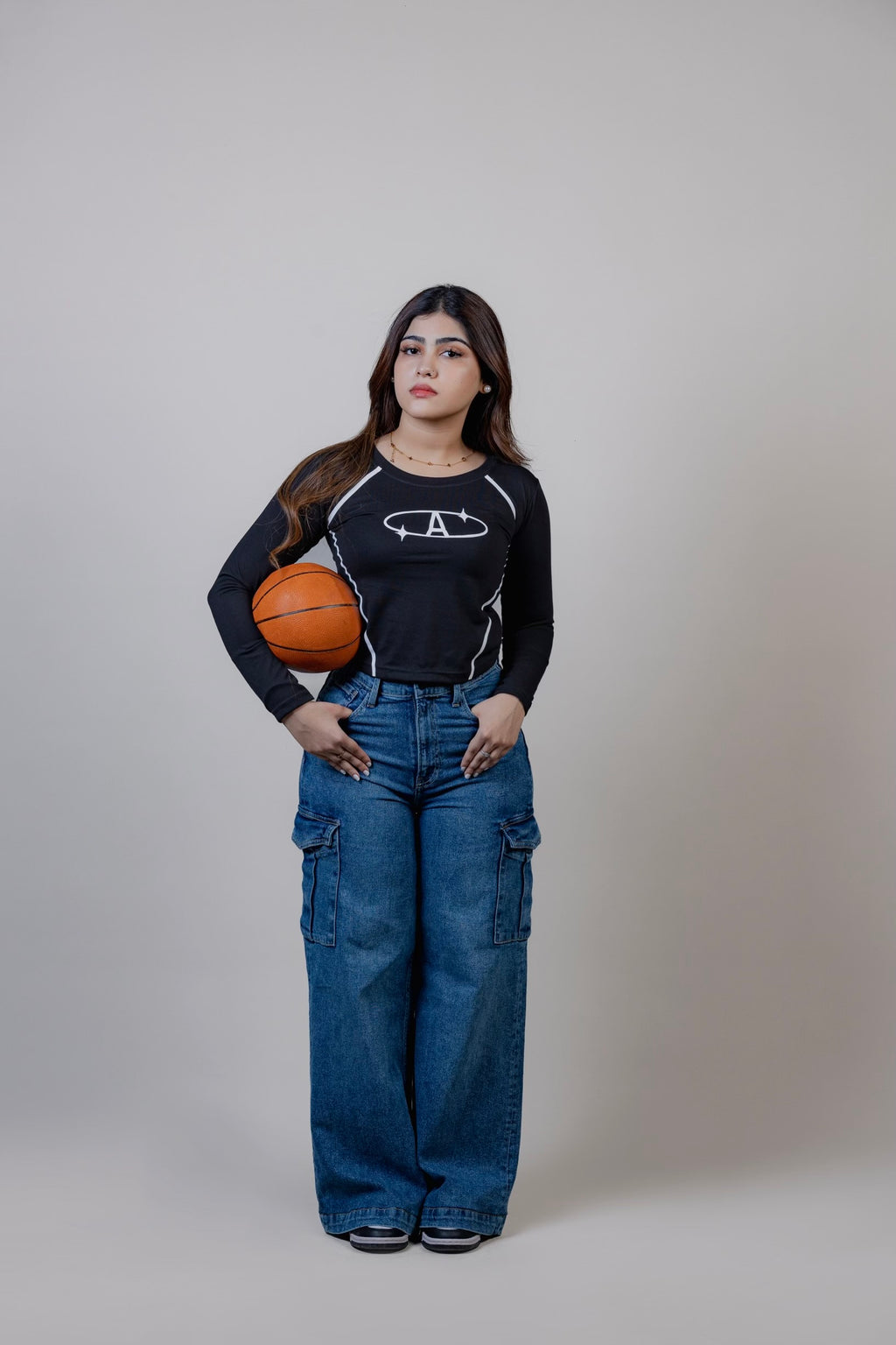 “STRIPES” baby tee