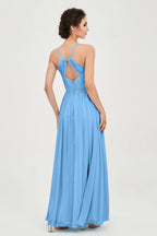 Naia | Vestido Maxi Halter Ligero