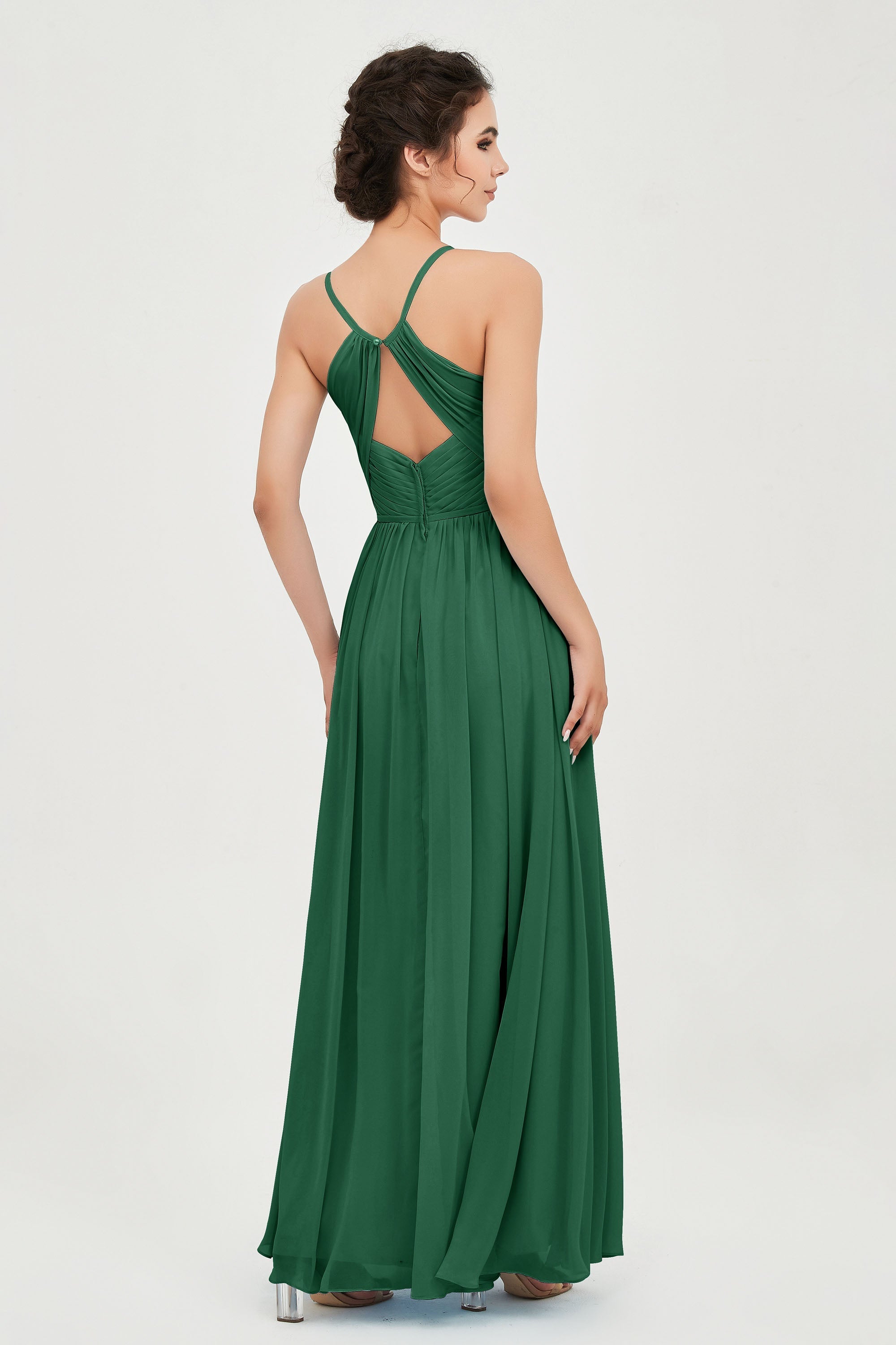 Naia | Vestido Maxi Halter Ligero