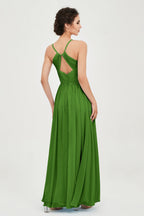 Naia | Vestido Maxi Halter Ligero