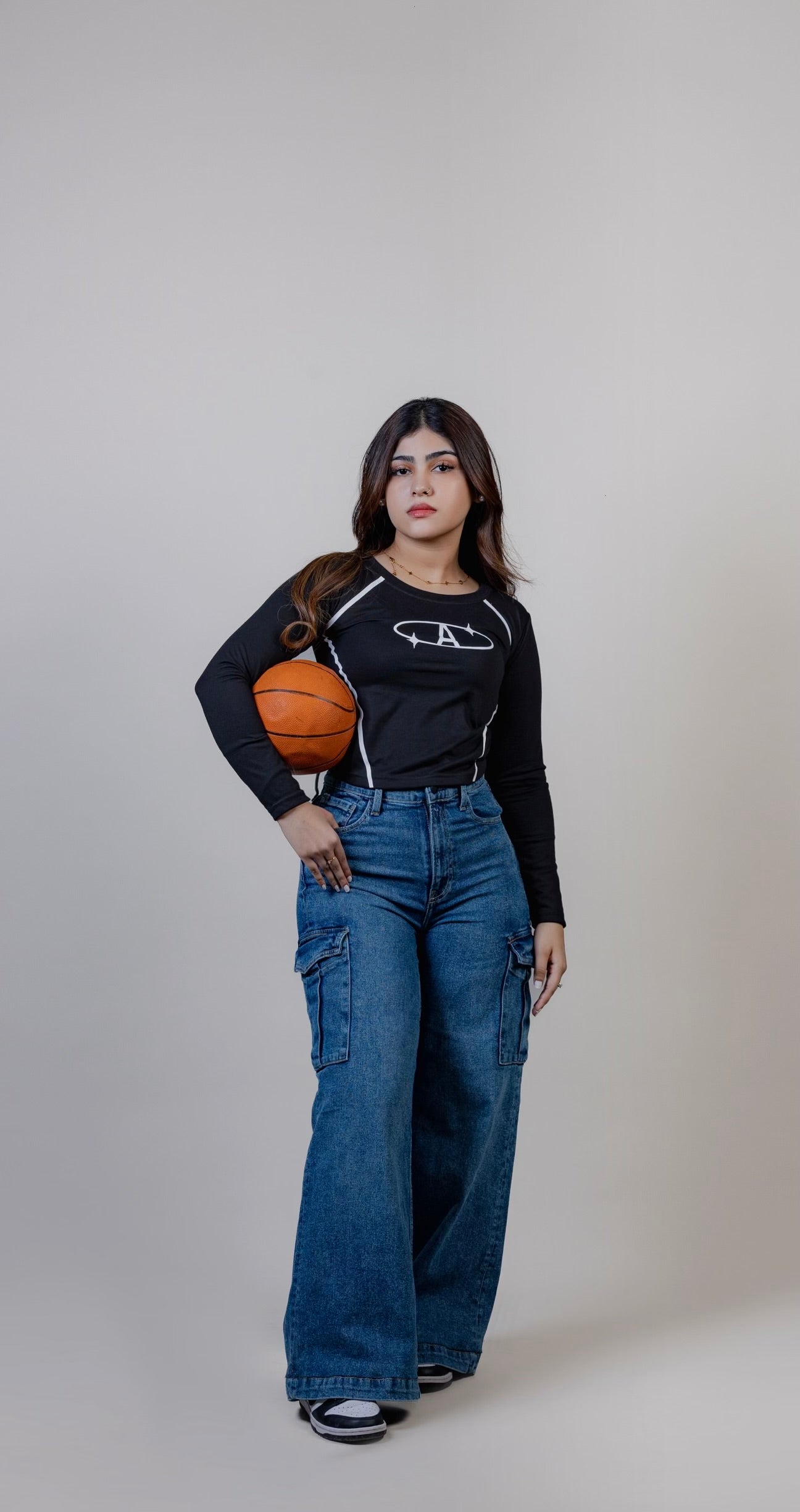 “STRIPES” baby tee